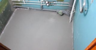 Наливной пол в туалете Дальнегорск, цена от 891 руб.